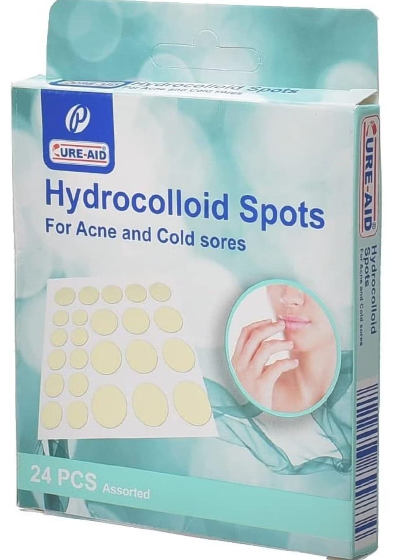 Hydrocolloid Spots For Acne And Cold Sores 24 pcs Plasters (11)