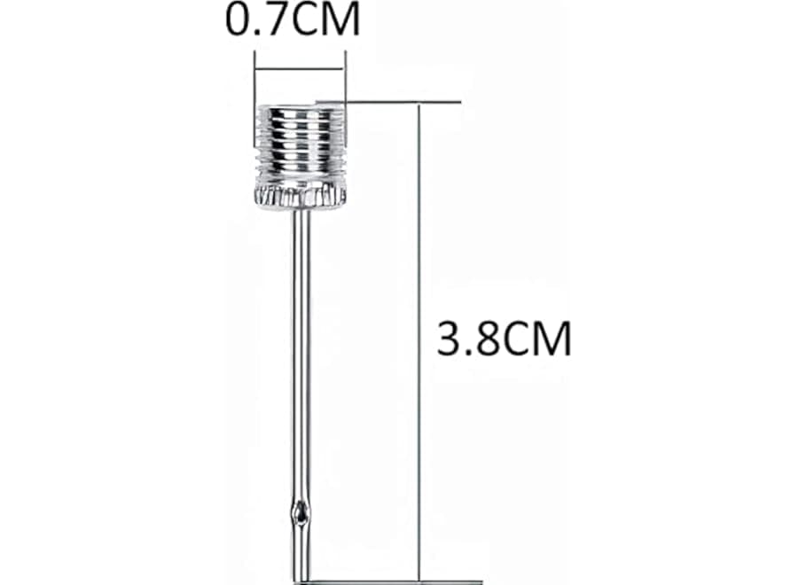 Air inflation needles for sports balls for basketball and football (1) (٦)