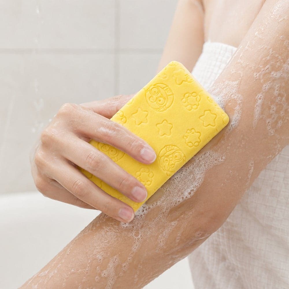 Exfoliating Body Bath Sponge for Dead Skin Removal - 1-23 Bathing & Baby Care (٢)