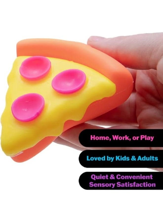 Nee Doh Squeeza Pizza Fidget Toy, 1 Random (5)