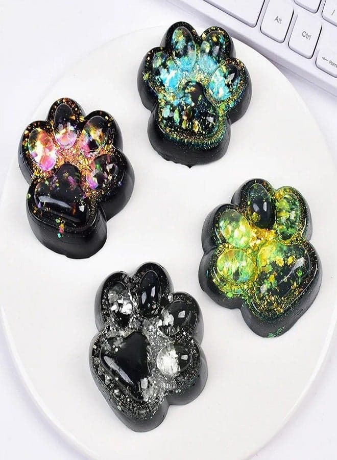 Cat Paw Squishy, for Kids Adults, Big Furry Cat Paw Toys for Stress Relief, Super Soft Squeeze Fidget Toys (5)