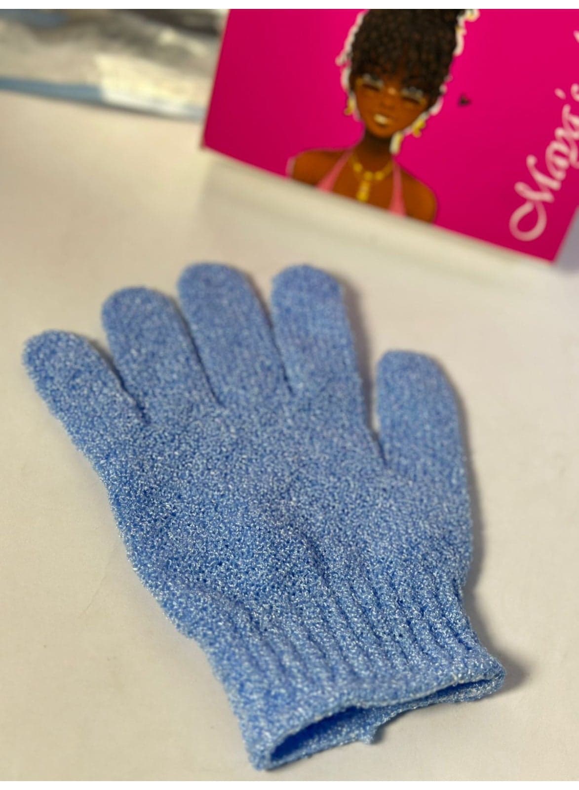 Exfoliating Gloves - Spa Massage Body Scrubber Cleaner Gloves 1PC RANDOOM COLOR Loofahs, Sponges & Poufs (3)