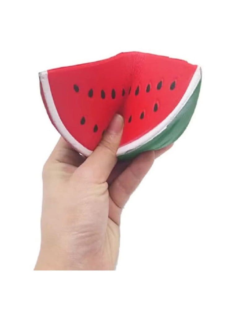 High Quality Simulation Fruit Watermelon Squeeze Toys, Squeeze Anti-Stress Toys Slow Rising Watermelon Toys Squishy Toys (٤)