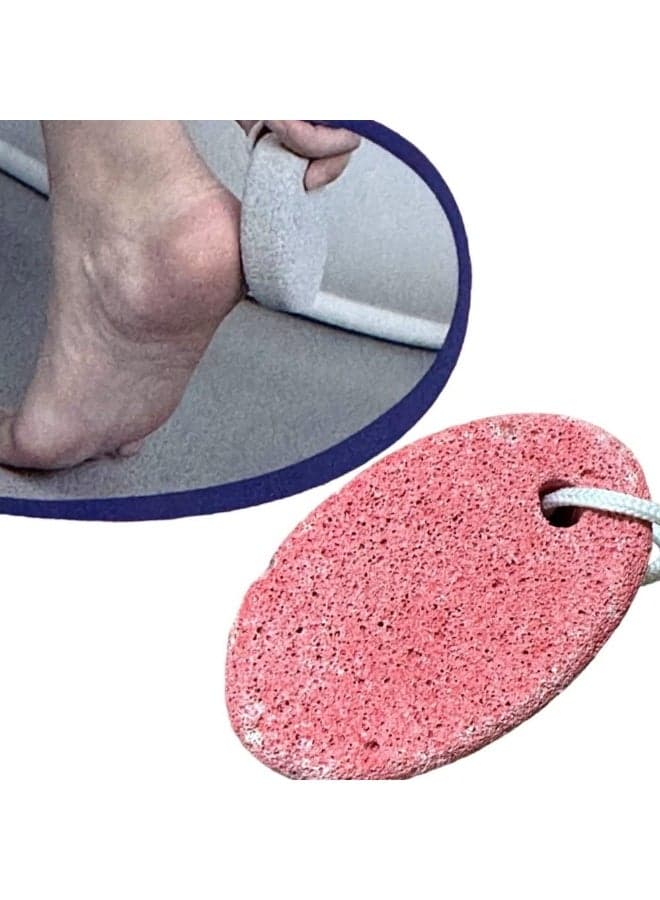 4PCS Natural Pumice Stone Set for Feet & Hands – Lava Foot Scrubber for Dead Skin & Callus Removal, Volcanic Pedicure Tools for Heel Exfoliation, Smoothing & Skin Renewal, Ideal Home Foot Care and Skin Care Routine (8)
