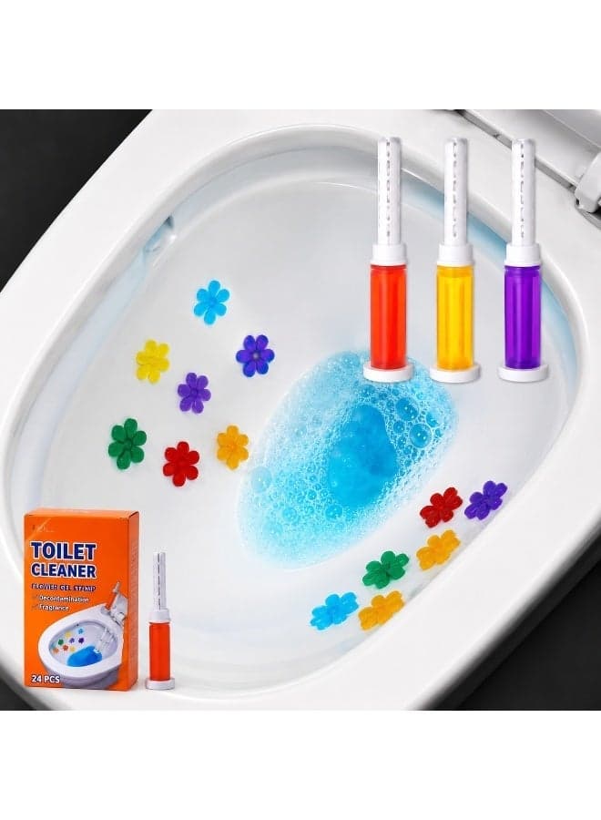 Toilet cleaning and deodorizing gel in a syringe shape – 3-pack Toilet Cleaner Liquids