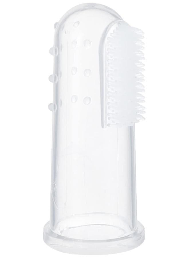 Silicon Finger Brush With Protector Case For Babies Grooming & Healthcare