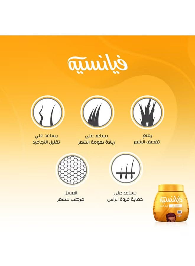 Fiancee Hair Gel Cream With Honey - 225 Ml Creams, Gels & Lotions (4)