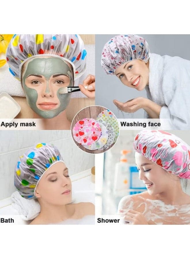 Waterproof and Reusable Shower Cap – Practical Hair Cover for Showering – 1 Piece (3)