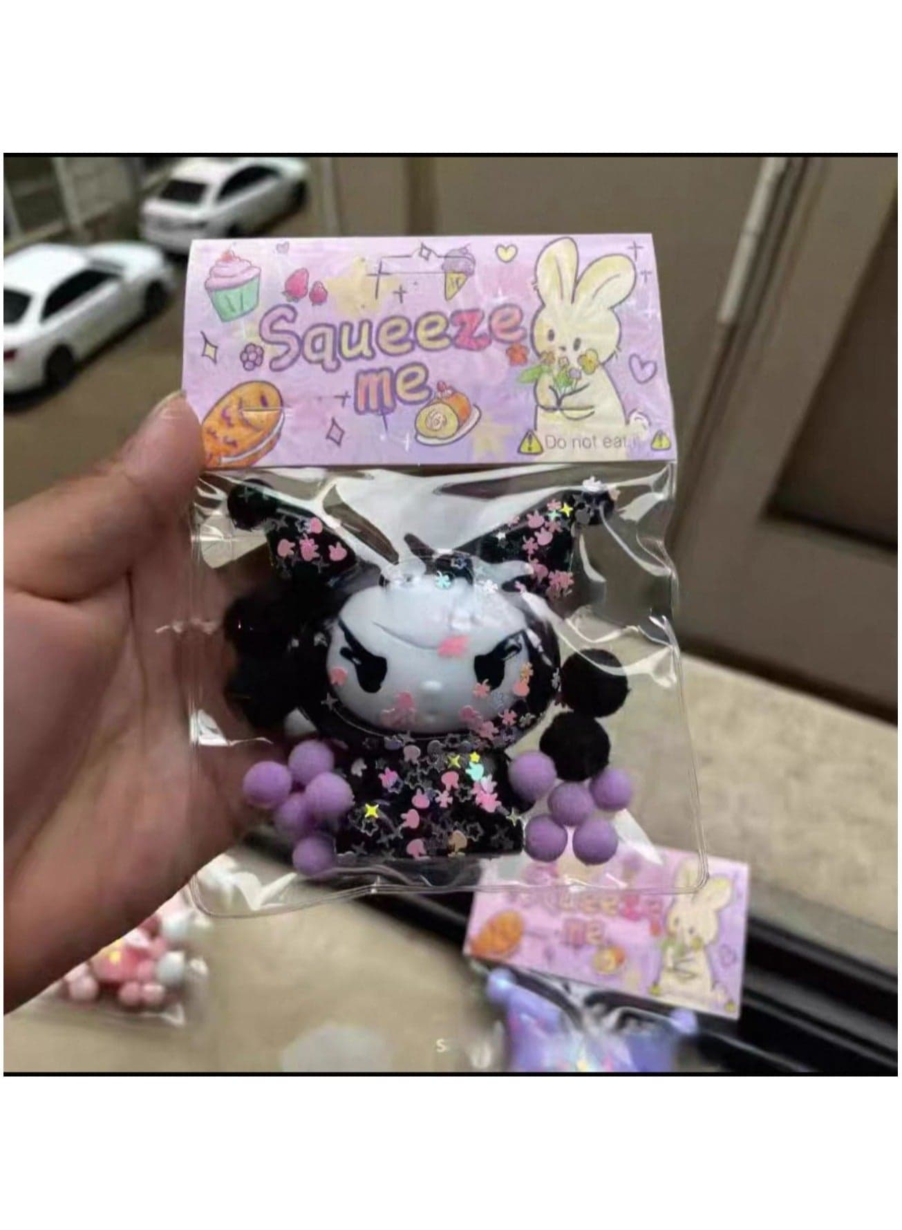 Squishy toys are soft, squishy squeeze toys. Function: Used to relieve stress and anxiety, they are fun sensory toys. * Target group: Suitable for adults and children alike. Design: Comes in a variety of attractive designs. Doll Accessories (٢)