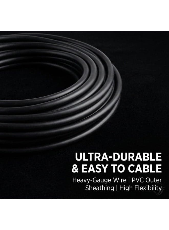 Bi-Directional HDMI to DVI-D (24+1) Cable 1.5m - High-Speed Gold-Plated Male to Male Cord for PC, Monitor, Gaming Consoles (1080p Full HD, Black) (٣)
