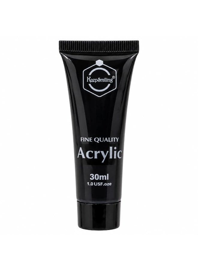 White and Black Acrylic Paint Keep smiling – 30ml Fine Quality Artist Paint (3)