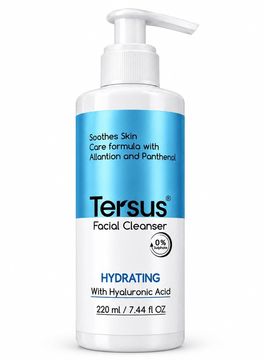Facial Cleanser 220ml – Hydrating with Hyaluronic Acid & Panthenol Face Wash