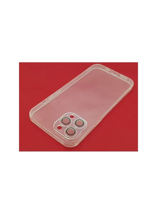 Iphone 12 Pro Max High-quality Clear TPU Cover With Camera Lens Protector Cases & Covers