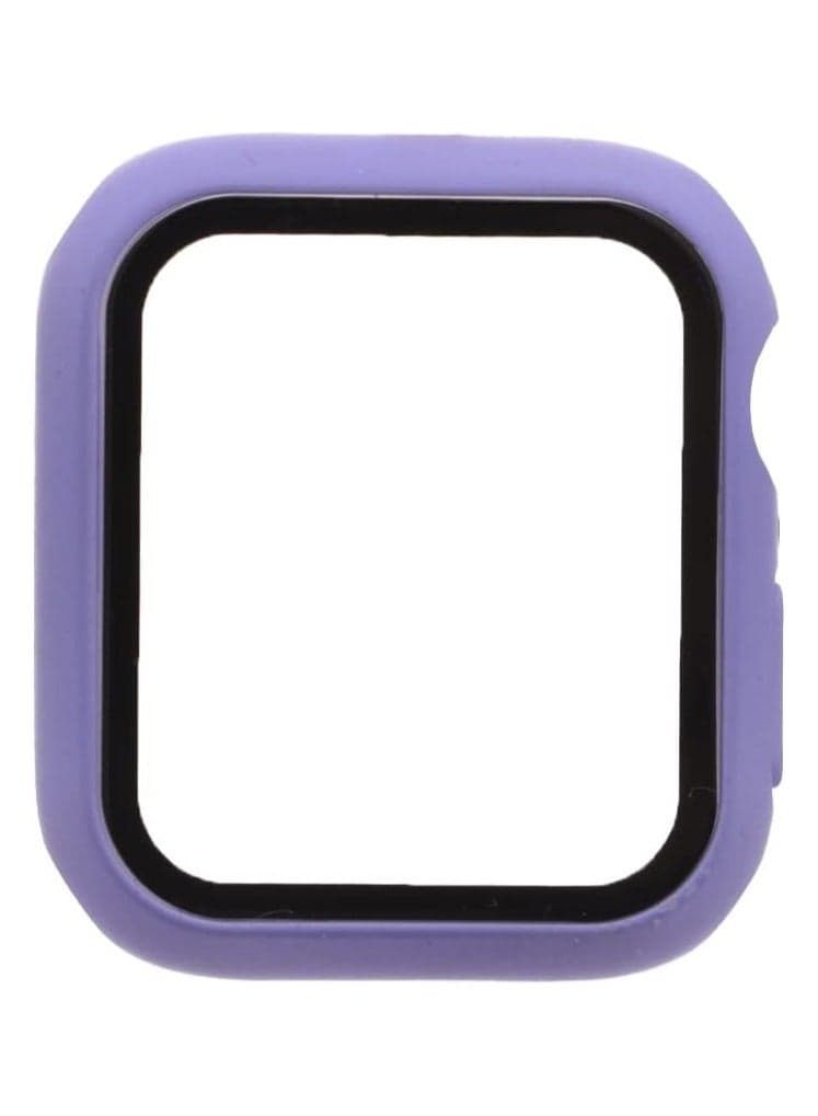 Classic Smartwatch Tempered Glass Screen Protector Case For Apple Watch Series 1, 2 And 3 (42mm) - Dark Purple Smartwatch Cases & Covers