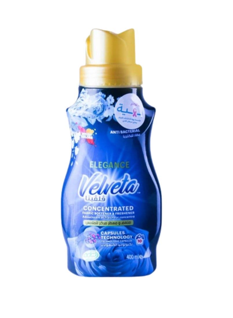 Concentrated Softener and Freshener with Elegance Scent 400ml Fabric Softener