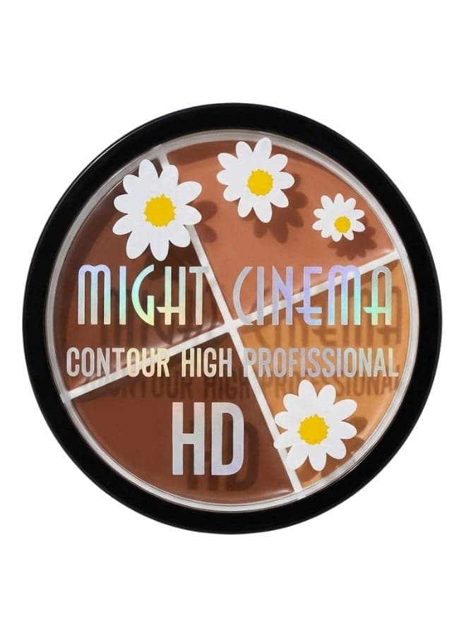 4 Shade Cream Contour Concealer Highlighter and Corrector Face Palette Model 2595