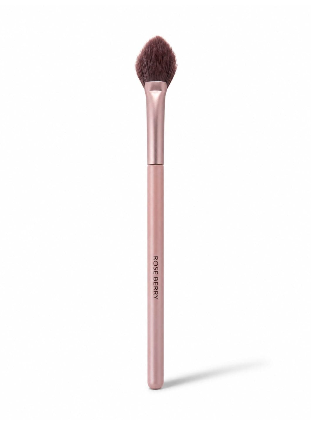 Rose Berry Professional Blush Brush – Soft Makeup Brush for Blush, Bronzer & Highlighter Blending