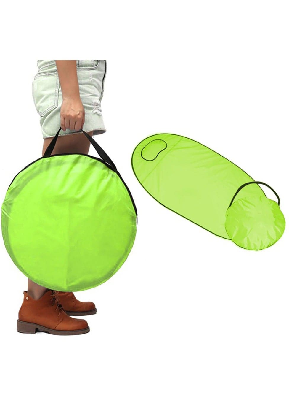 Water-resistant beach mattress to protect pads from sand, newborn replacement mattress and prayer mat -Green Tents