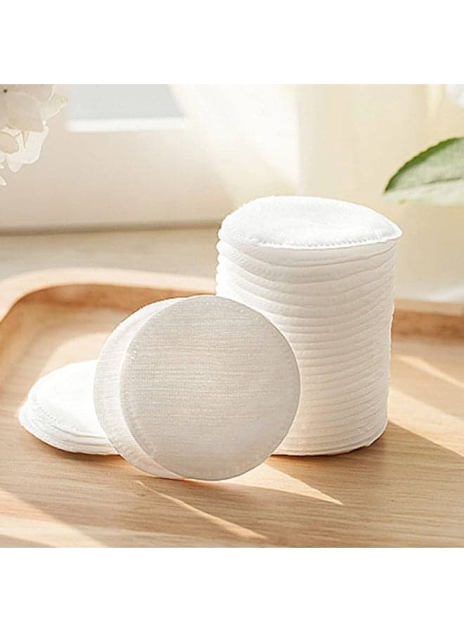 Hypoallergenic, lint-free cotton face makeup remover made from 100% pure cotton. Ideal for cleansing, removing makeup, applying toner, and removing nail polish. One pack of 100 cotton pads. Cotton Balls & Swabs