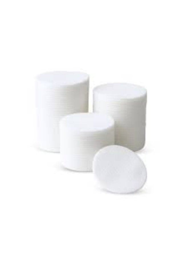 Hypoallergenic, lint-free cotton face makeup remover made from 100% pure cotton. Ideal for cleansing, removing makeup, applying toner, and removing nail polish. One pack of 100 cotton pads. Cotton Balls & Swabs (٤)