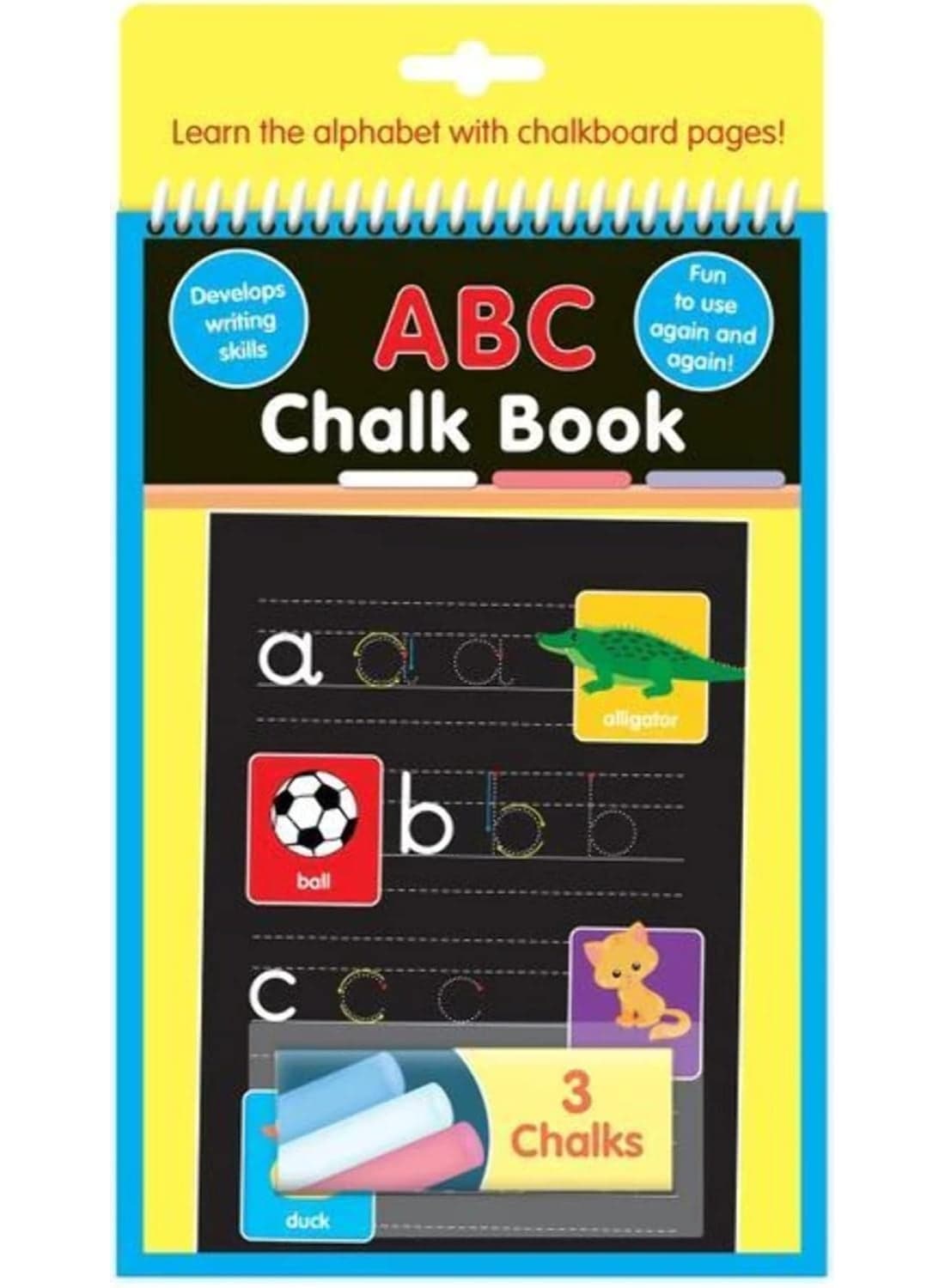 ABC Chalk Book Alligator Products Ltd for kids