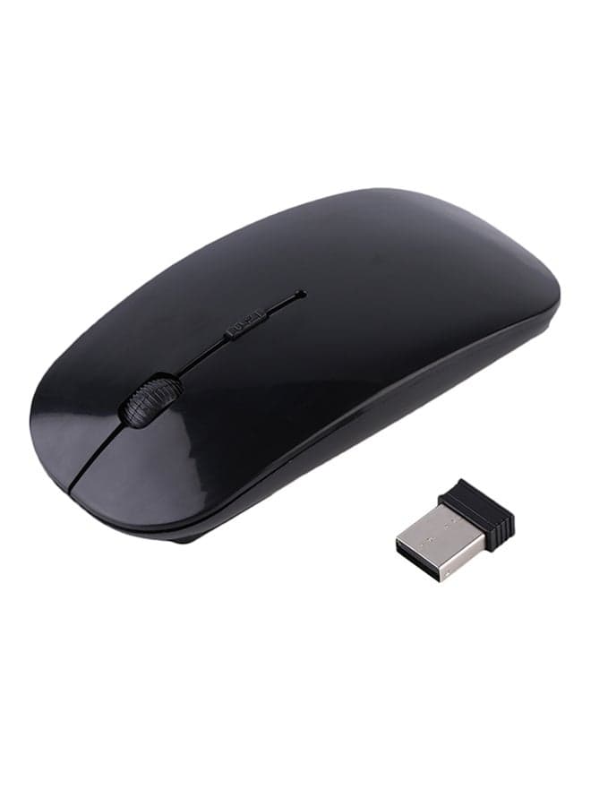 Optical USB Wireless Mouse Black Computer Mouse