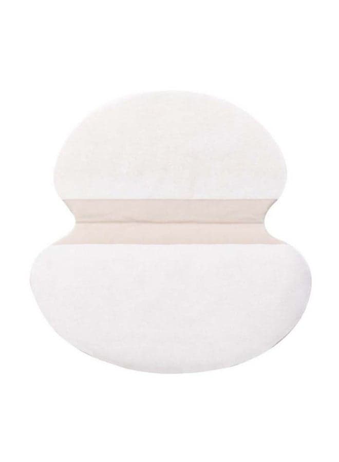 20-Piece Disposable Fragrance Free Antiperspirant Sweat Pad White