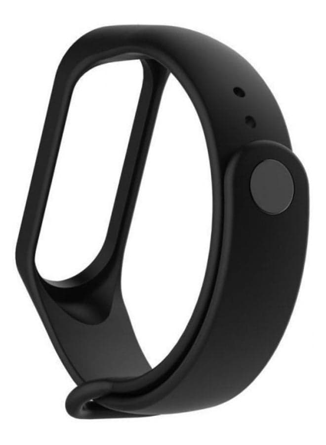 Replacement Wristband Strap For Xiaomi Mi Band 3 Black Fitness Tracker Bands