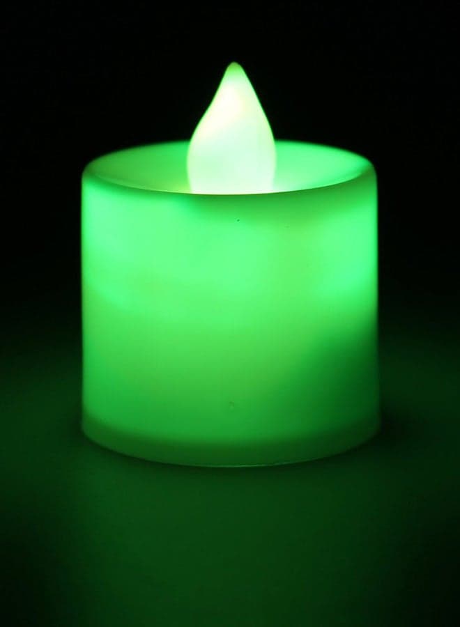 LED Flash Flameless Candle Light Lamp Bithday Dinner Spa Party Pub Room Decor White (5)