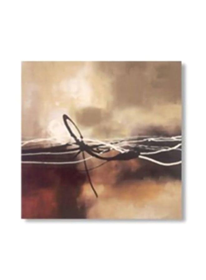 Abstract Printed Tea Coaster Multicolour 20x20cm