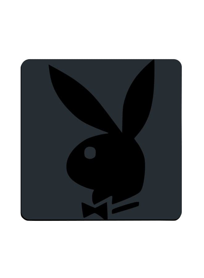 Bunny Printed Coaster Multicolour 9x9cm