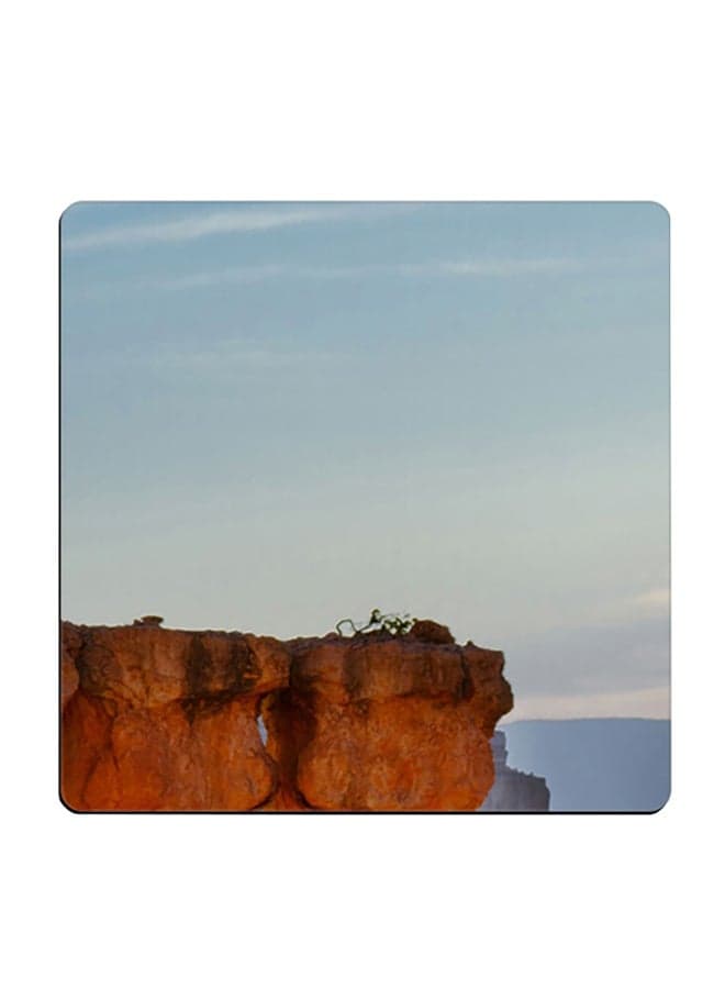 Sw Sandstone Printed Coaster Multicolour 9x9cm