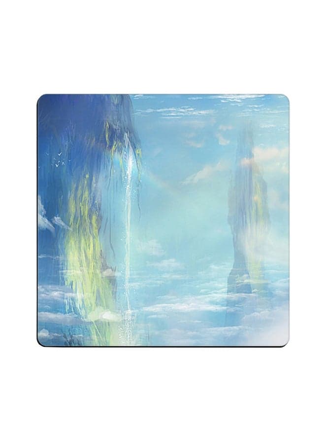 Pillars Printed Coaster Multicolour 9x9cm