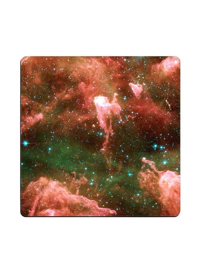 Spitzer Etacar Printed Coaster Pink/Blue/Black 9x9cm