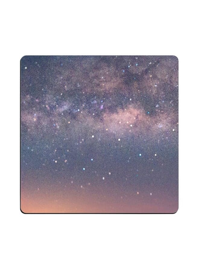Printed Coaster Multicolour 9x9cm