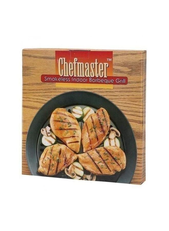 Smokeless Indoor Barbeque Grill Pan Black Grilling Pans (٤)