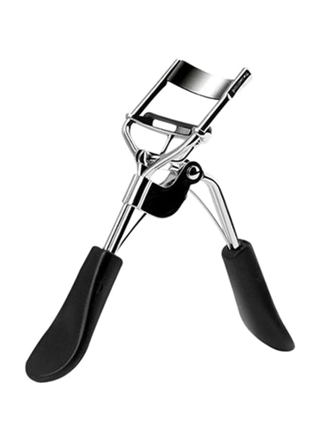 Stainless Steel Wide Angle Eyelash Curler Silver/Black Eyelash Tools