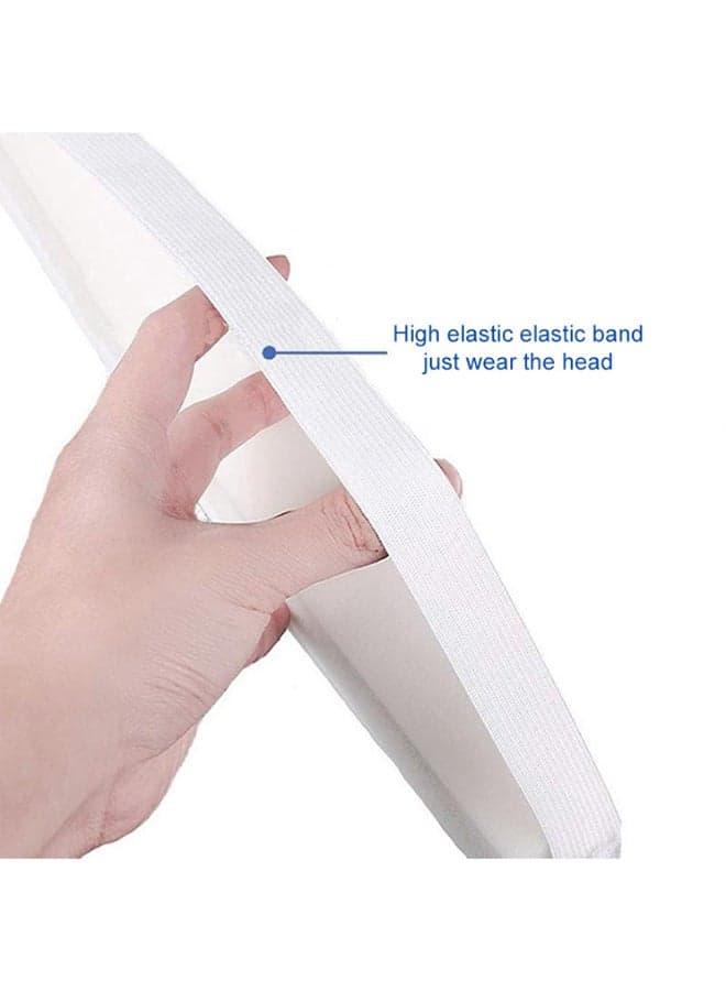 Adjustable Anti-Smoke Face Shield Mask Clear/Blue Facility Safety Products (٥)