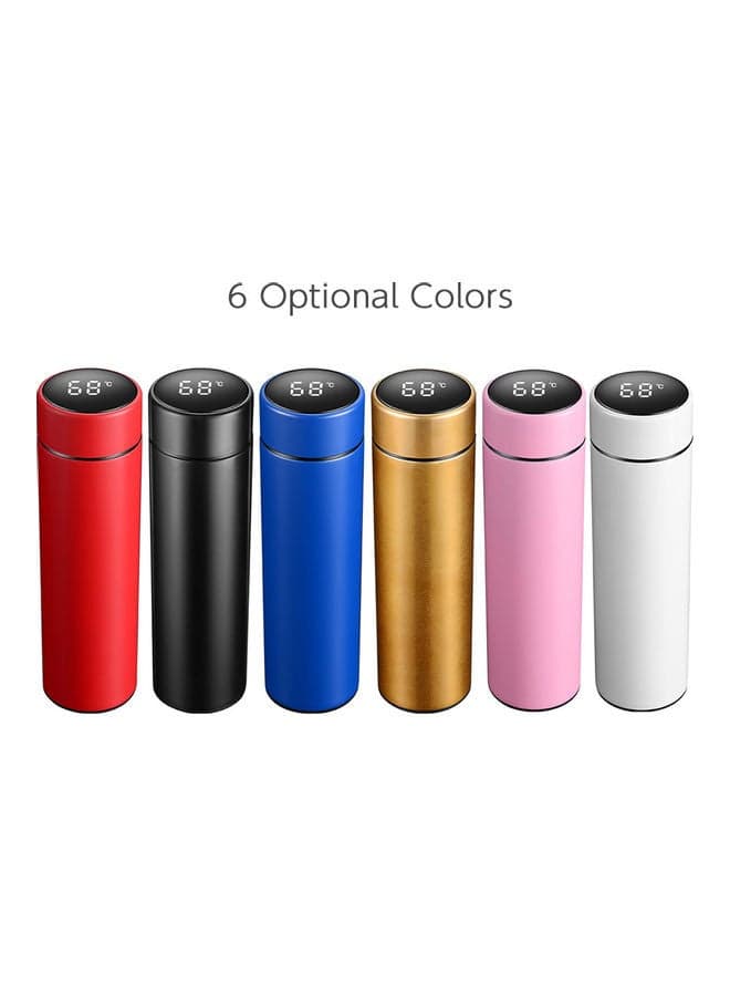 Intelligent Vacuum Insulated Temperature Display LCD Touch Screen Stainless Steel Bottle Multicolor 24x7x7cm Coffee Mugs (٥)