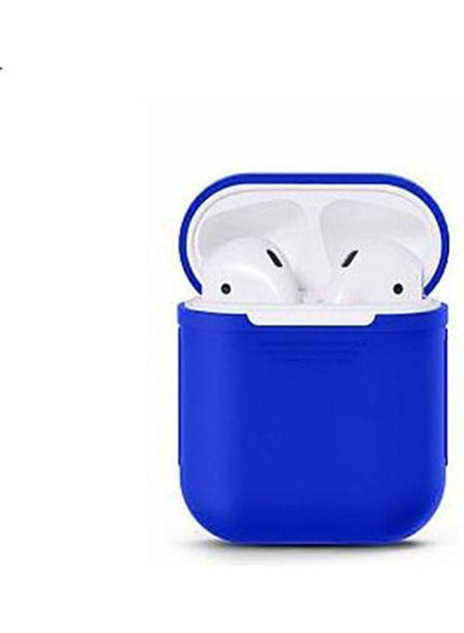 Silicone Case For Apple AirPods Blue Cases & Covers