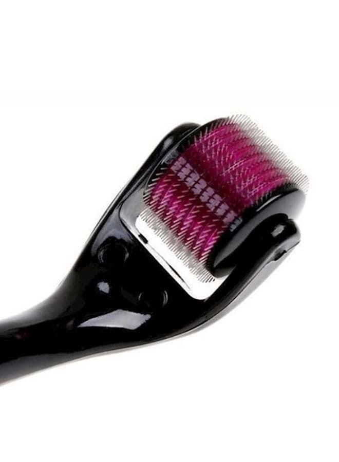 Anngrowy 540 Titanium Micro Needle 0.5mm Derma Roller Black/Pink Face Massagers & Rollers (٥)