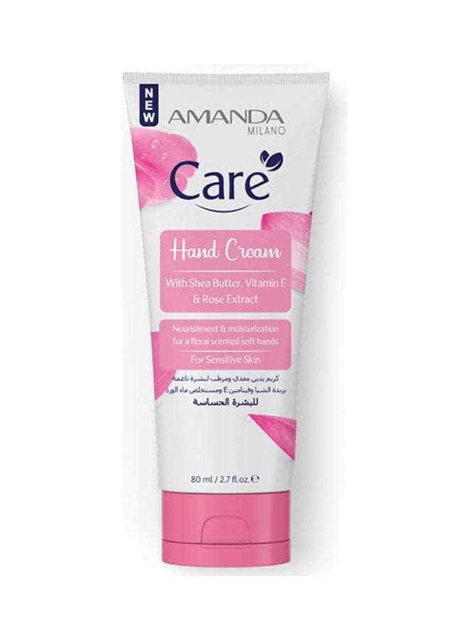 Hand Cream With Shea Buter Pink 80ml Anti Ageing