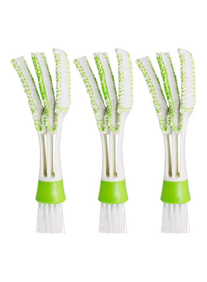 Mini Duster for Car Air Vent, Set of 3 Air Conditioner Cleaner and Brush for Keyboard Window Leaves Blinds Shutter Car Detailing Brushes