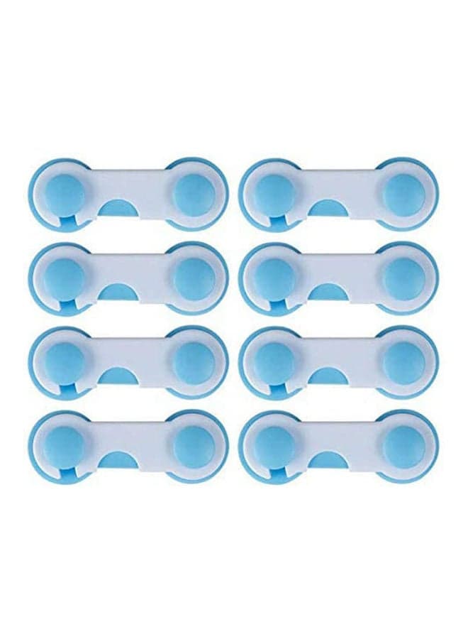 Drawer Door Fridge Cabinet Safety Lock Blue