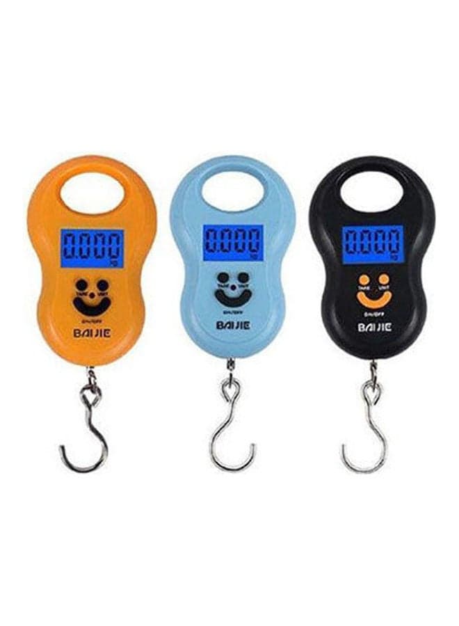 Digital Scale For Travel Bag Weight Scale 50 Kg Multicolour Luggage Scale (٣)