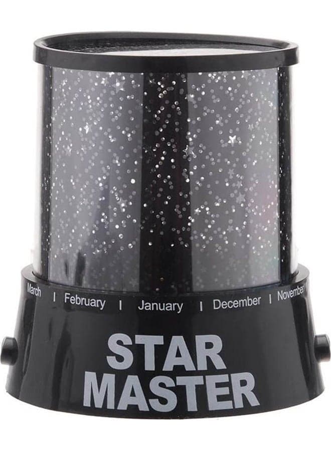 Star Sky Romatic Gift Cosmos Star Master Projector Led Starry Table Lamp Black