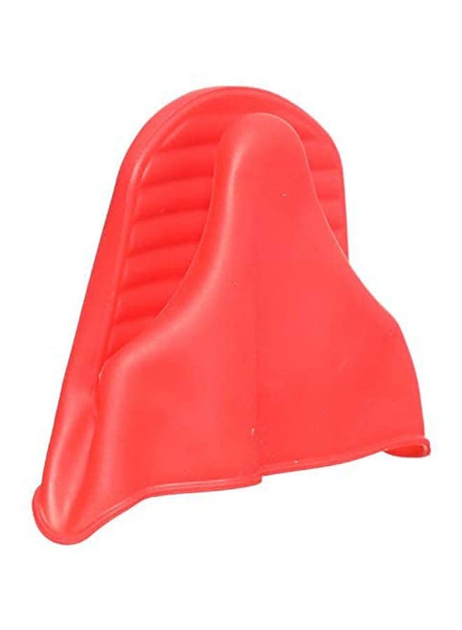 Silicon Oven Mitts Red