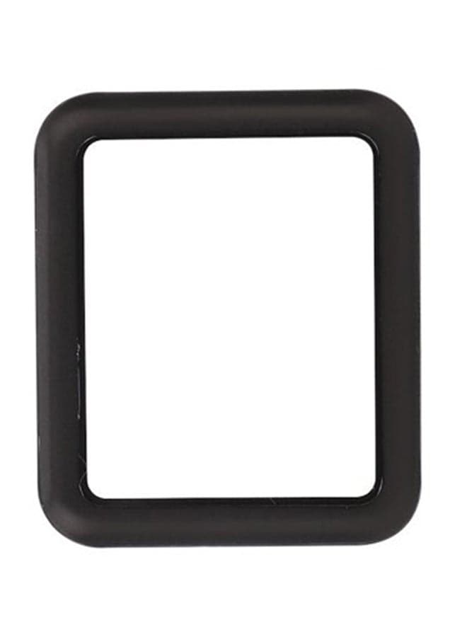 Tempered Glass Screen Protector For Apple Watch Series 1/2/3 42 mm Black/Clear Smartwatch Screen Protectors (٣)