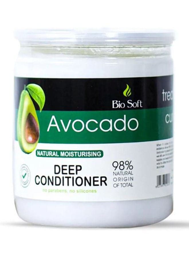 Avocado Natural Moisturizing Deep Conditioner White Oil & Serums