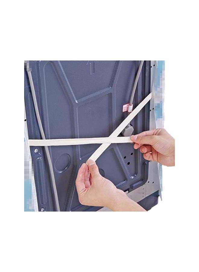 Washing Machine Cover Front Load Dust Proof Roller Waterproof Washer & Dryer Multicolour Kitchen Accessories (3)